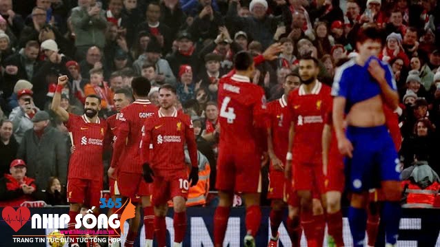 Liverpool vừa đánh bại Leicester 3-1 trên sân nhà.